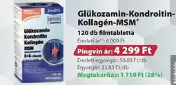 Pingvin Patika JunaFit glükózamin-kondroitin-kollagén-msm ajánlat