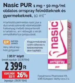 Pingvin Patika Nasic pur ajánlat