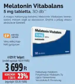 Pingvin Patika Melatonin Vitabalans ajánlat