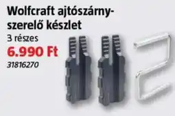 Bauhaus Wolfcraft ajtószárnyszerelő készlet ajánlat