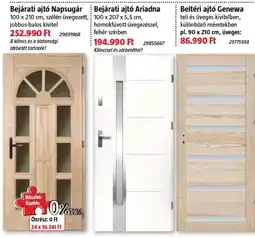 Bauhaus Bejárati ajtó Ariadna ajánlat