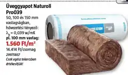 Bauhaus Uveggyapot Naturoll Pro039 ajánlat