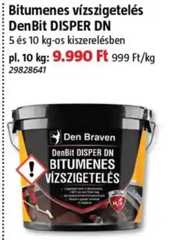 Bauhaus Den Braven bitumenes vízszigetelés ajánlat