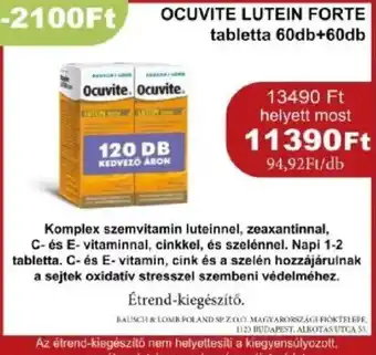 OcuVite lutein forte