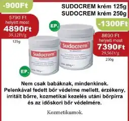 PatikaPlus Sudocrem krém ajánlat