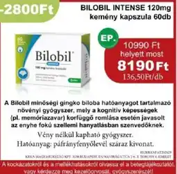 PatikaPlus Bilobil intense ajánlat