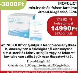 PatikaPlus Inofolic ajánlat