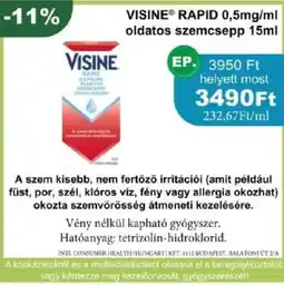 PatikaPlus Visine rapid ajánlat