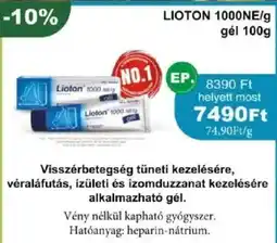 PatikaPlus Lioton gel ajánlat