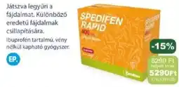 PatikaPlus Spedifen rapid ajánlat