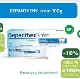 PatikaPlus Bepanthen krém ajánlat
