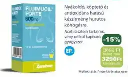 PatikaPlus Fluimucil forte ajánlat