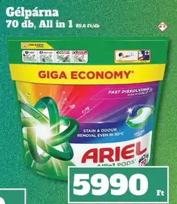 Family Diszkont Ariel gél párná ajánlat