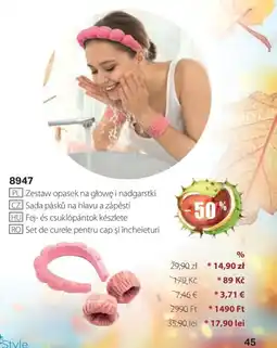 BetterStyle Fej- és csuklópántok készlete ajánlat