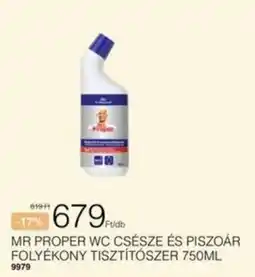 Chef Market Mr proper wc csésze és piszoár folyékony tisztítószer ajánlat