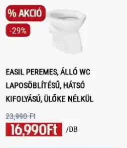 Praktiker Easil peremes álló wc ajánlat