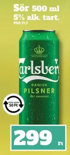 Family Diszkont Carlsberg danish pilsner ajánlat
