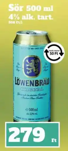 Family Diszkont Löwenbräu original ajánlat