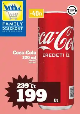 Family Diszkont Coca-Cola ajánlat