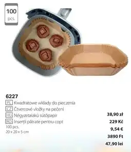 BetterStyle Négyzetalakú sütőpapír ajánlat