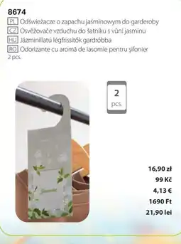 BetterStyle Jázmínillatú légfrissítők gardróbba ajánlat