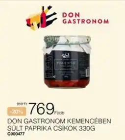 Chef Market Don gastronom sült paprika csíkok ajánlat