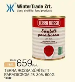 Chef Market Terra Rossa sűrített paradicsom ajánlat