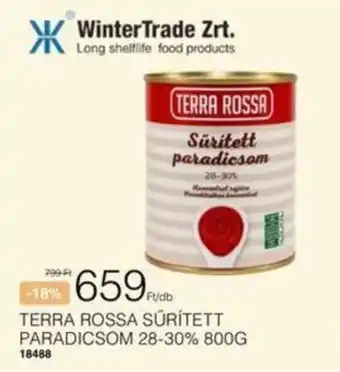 Terra Rossa sűrített paradicsom