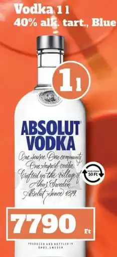 Family Diszkont Absolut vodka ajánlat