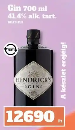 Family Diszkont Hendrick's gin ajánlat