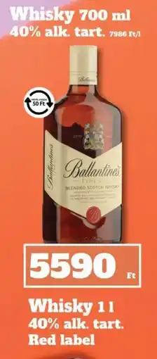 Family Diszkont Ballantine's whisky ajánlat