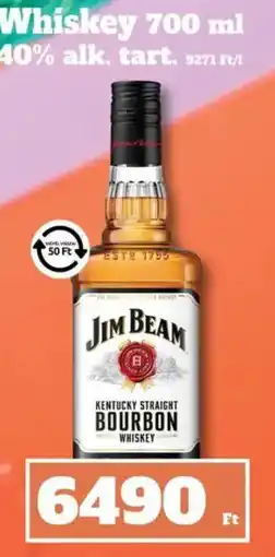 Family Diszkont Jim beam bourbon whiskey ajánlat