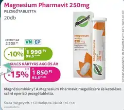 Kulcs Patika Magnesium Pharmavit ajánlat