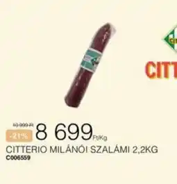 Chef Market Citterio milánói szalámi ajánlat