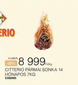 Chef Market Citterio pármái sonka ajánlat