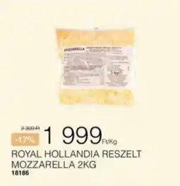 Chef Market Royal hollandia reszelt mozzarella ajánlat