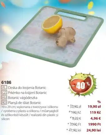 Botanic vágódeszka