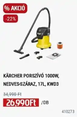 Praktiker Kärcher porszívó ajánlat
