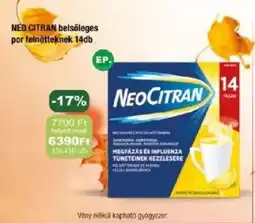 PatikaPlus Neo citran ajánlat