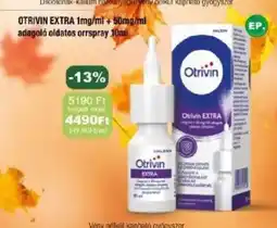 PatikaPlus Otrivin extra ajánlat