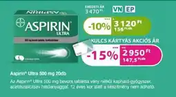 Kulcs Patika aspirin ultra ajánlat