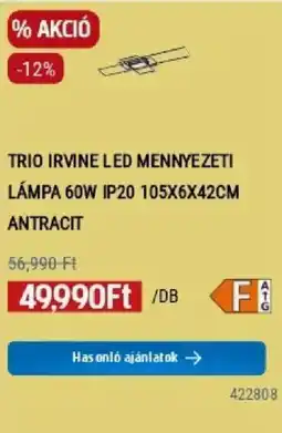 Praktiker Trio irvine led mennyezeti lámpa ajánlat