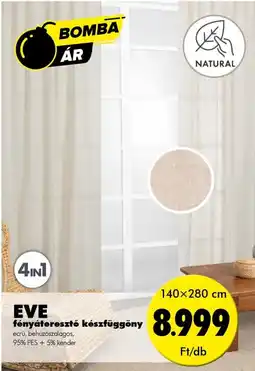 Diego Eve fényáteresztő készfüggöny ajánlat