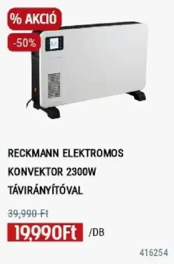 Reckmann elektromos konvektor 2300w