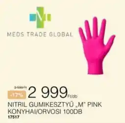 Chef Market Meds Trade Global nitril gumikesztyu ajánlat
