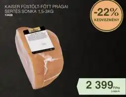 Chef Market Kaiser sertés sonka ajánlat