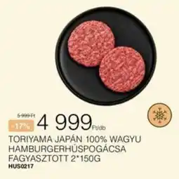 Chef Market Toriyama japán hamburgerhús ajánlat