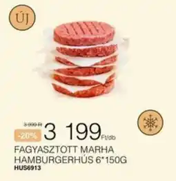 Chef Market Fagyaszott marha hamburgerhús ajánlat