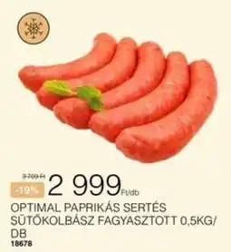 Chef Market Optimal sertés sütőkolbász ajánlat