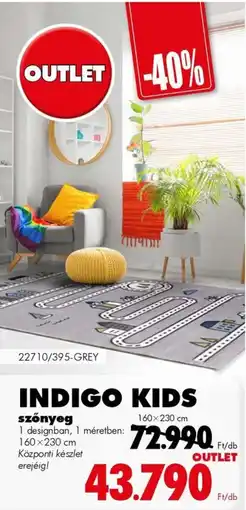 Diego Indigo kids szőnyeg ajánlat